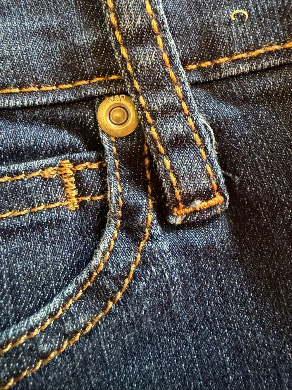 GAP 1969 Women's Dark Blue Boyfriend Denim Bermuda Shorts size 10/30